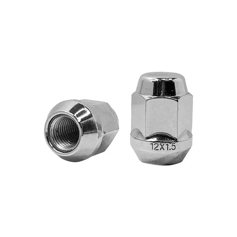 10Pcs M12x1.5 Wheel Lug Nut Kit Fits Dodge Grand Caravan Town And Country Avenger Caliber Journey Compass Patriot Sebring Pacifica One Piece Lug Nut With Triple Chrome Plating For Strong Secure Fit And Easy Install