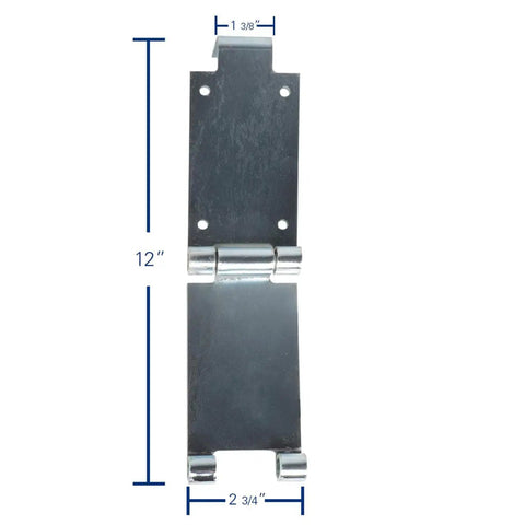 Low Headroom Garage Door Top Brackets For Standard Twelve Or Fifteen Inch Radius Tracks Easy Install Built Tough Silver Gray