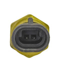 Close-up of GM Genuine Parts Engine Cooling Temperature Sensor OE Replacement for GM Cars and Trucks, plug connector view