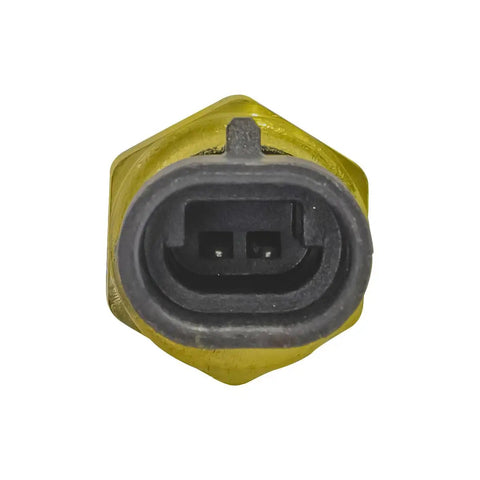 Close-up of GM Genuine Parts Engine Cooling Temperature Sensor OE Replacement for GM Cars and Trucks, plug connector view
