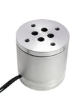 Silver cylindrical Six Axis Torque Sensor For Torque Measurement And Wrench Calibration With Three Dimensional Force Sensing Compact Strain Gauge Multi Axis Sensor For AC DC Motors Servo And Stepper Motors Easy Install And Long Term Stability