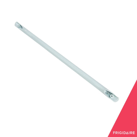 Replacement Oven Door Handle 316545301 For Gas Ranges And Stoves, white finish metal handle, side view, easy install
