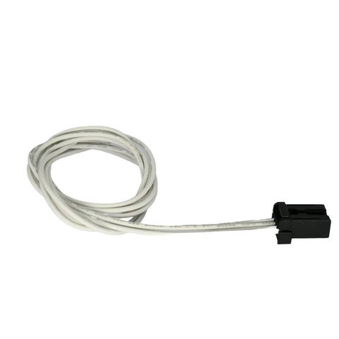 Heavy Duty Battery Current Sensor Connector Wiring Harness Drops Straight In Runs Sweet As Candy Fits Chevy Silverado And Gmc Sierra 1500 2500 HD Built Tough, white cable with black connector.