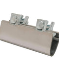 Eastman 6-inch pipe repair clamp, stainless steel, 1-1/2 in IPS connection