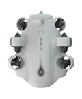 V-Evo Underwater Drone Body Only With 4K 60fps Camera, top view showing 166 Degree Wide View and multiple propellers
