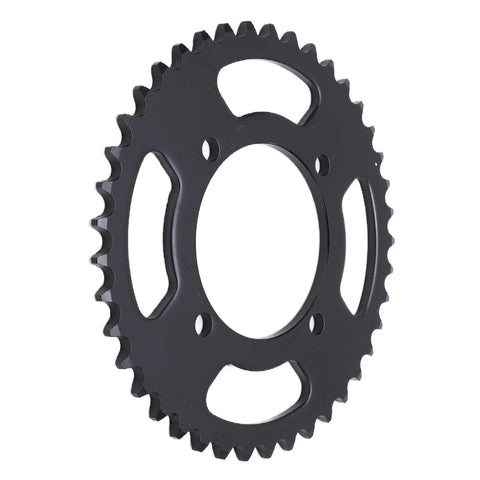 41 Tooth Rear Sprocket Black Steel For 420 Chain Compatibility Beefy Gear For Electric Bicycles Motorcycles Beach Vehicles