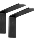Legit Heavy Duty L Shape Shelf Brackets, Thickened Steel Wall Mount Corner Supports With Hidden Floating Design.