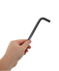 Hand holding Super Cool L Shaped Hex Wrench Set With Ergonomic Grip And High Carbon Steel Build For Tough Bike Repairs And Home Fix-Ups