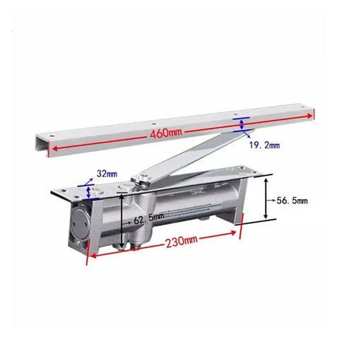 Concealed Hydraulic Buffer Hinge with Soft Close for Cabinets and Doors super slick quiet close thickened body design metal hinge