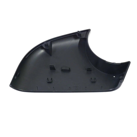 Plug And Play Left Side Outer Rearview Mirror Lower Cover Cap Holder Tray For Tesla Model Y 2020 2023 Black aftermarket part side view