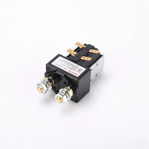 Hot New UNMVBYITE Electric Forklift Truck Main Contactor ZJW-125D with connectors for 24V heavy duty use.