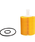 Single oil filter and o-rings from 20 Pack Engine Oil Filter Set For Lexus And Toyota SUVs And Trucks Including 4Runner FJ Cruiser Tundra GS Series IS LS RC Models Replaces 04152-YZZA5 04152-38010 04152-0R010