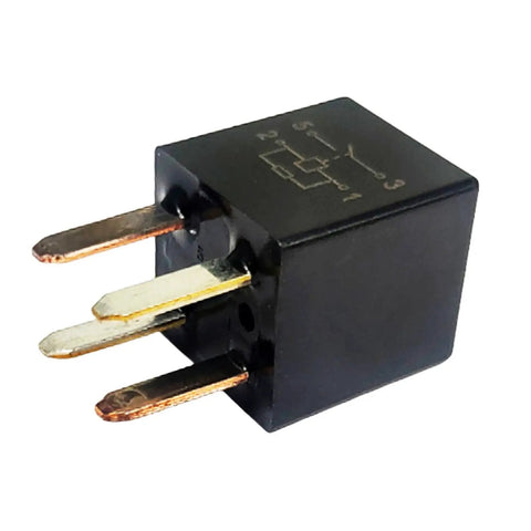 Two Pack Ultra Mini ISO Automotive Relay 12V DC 20A 4 Pin Micro Size Built For Tight Spaces Go To Relay For Power Windows And General Car Applications High Quality Micro Relay For Reliable Switching