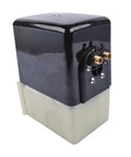 12 Volt Hydraulic Power Unit With Cover Replacement For Bennett Trim Tab V351HPU1 Marine Boat Pump, black and white design