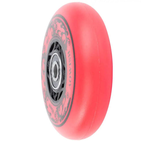 68mm 90A Ripster Wheels With ABEC 9 Bearings For Mini Ripstik Ripstick Mini 2-Wheeled Caster Board Carving Wave Board Red