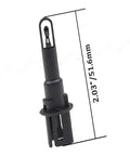 Heavy Duty Engine Coolant Temperature Sensor Fits Chevrolet Volt Orlando Spark EV Buick Regal Verano Cadillac SRX 13297789 showing 2.03 inch size.