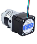 NEMA 17 stepper motor with planetary gearbox, high torque, low noise, ideal for CNC, 3D printers, and robotics by StepperOnline