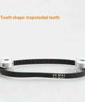 Beefy 300L Close Loop Timing Belt Half Inch Wide Three Eighth Inch Pitch Trapezoidal Tooth Design Neoprene Fiberglass Core