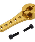 CNC Aluminum 25T Servo Horn Steering Clamping Arm For 1/8 And 1/10 RC Crawlers, Fits Multiple Brands Including Futaba Savox Power HD Xcore