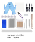 Windshield Repair Kit For Chips And Cracks Easy Application Glass Crack Repair Tool For Automotive Use Quick And Safe Fix