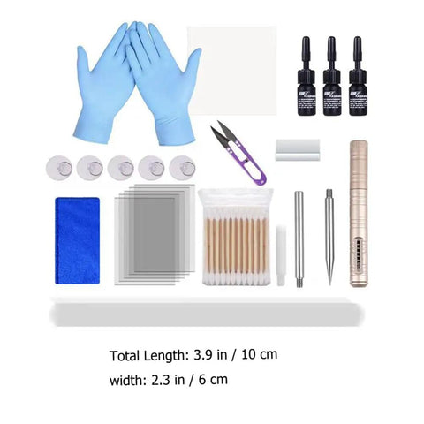 Windshield Repair Kit For Chips And Cracks Easy Application Glass Crack Repair Tool For Automotive Use Quick And Safe Fix