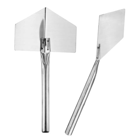 4 Piece Stainless Steel Drywall Corner Tool Set with 2 Inch Inside and Outside Corner Trowels for smooth plastering