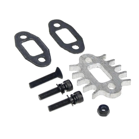 High Performance Exhaust Pipe Gasket Kit For 23cc To 36cc RC Engines, Tuned Pipe Gasket Set For One Fifth Scale HPI Rovan Losi Baja RC Cars