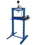 12 Ton Shop Press For Garages, DIYers, And Repair Shops With Fast Pump, 6.9 Inch Stroke, Heavy Duty H Frame, Multi Position Bed, 2400 Lb Capacity, Oil And Dirt Resistant, Extra Long Handle