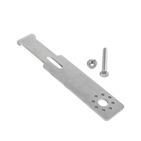 Heavy Duty Supercharger Pulley Pin Holding Tool And Snout Access Bar Built Legit For Daily Muscle Car Wrenching 2015 Up Hellcat Challenger Charger Trackhawk Quarter Inch Steel Hardware with bolt and washer.