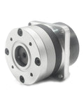 Front view of Beefed Up Harmonic Gear Drive Reducer 20 Arcsec Strain Wave Gearbox With 80 To 1 Rotary Reduction Actuator