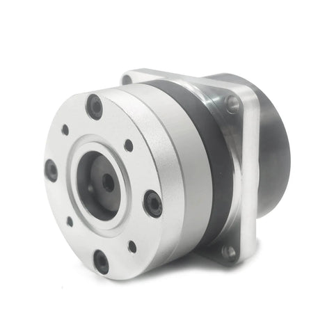 Front view of Beefed Up Harmonic Gear Drive Reducer 20 Arcsec Strain Wave Gearbox With 80 To 1 Rotary Reduction Actuator