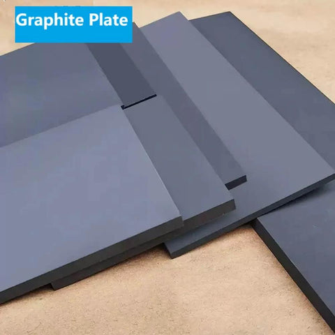 Ultra Pure Graphite Plate Block Sheet Pro Grade 99.99 Percent High Purity Electrode Grade Graphite 3x100x100 Mm 1.82 g Per Cm3 Density