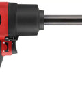 Heavy Duty 3/4 Inch Air Impact Wrench With 6 Inch Extended Anvil And Slick Pistol Handle for automotive repairs.