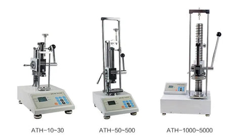 Digital Push Pull Spring Tester Machine With Liquid Crystal Display, compression and extension force testing devices.