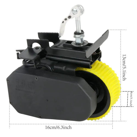 Electric Bike Conversion Kit 250W Brushless Motor And Controller For E Bike 48V 36V Kits Mountain Bike Upgrade Boost Your Ride With A DIY Bike Motor Parts Package, close-up view showing dimensions.