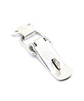 Heavy Duty J106 Cabinet Box Spring Loaded Latch Catch Toggle Lock With Hasp For Sliding Door Windows 27Mm By 63Mm Iron Build Secure Fit, iron latch