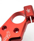 CNC Machined Aluminum Lowering Triple Tree Front End Upper Top Clamp For Hayabusa GSXR1300 1999-2020 Red Finish Dope Fit