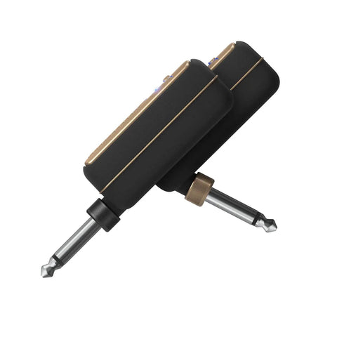 Wireless Guitar System With Rock-Solid 2.4G Transmission, 24-Bit/48kHz Audio, Ultra-Low Latency Under 3ms dual plugs