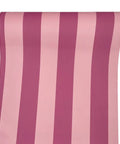 Rose Pink Stripe Peel And Stick Wallpaper Self Adhesive Vinyl Removable Wall Covering For Cabinets Drawers DIY Room Flip With A Rad Chic Vibe Easy Apply Covers Forty Eight Total Sq Ft - close-up of pink and magenta stripes on a roll