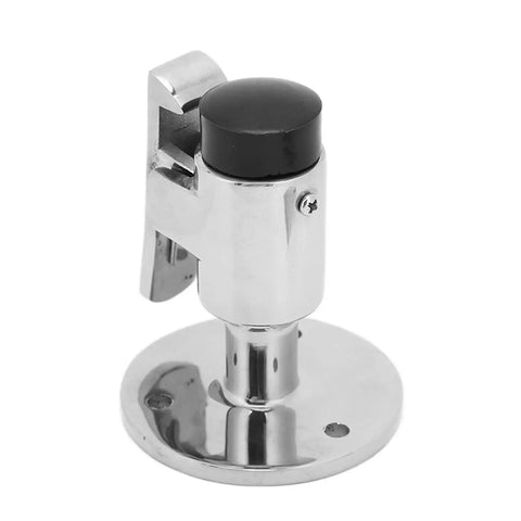 Solid 316 Stainless Steel Door Stopper Catch Holder For Marine Yachts Rvs And Motorhomes Keeps Doors Cracked Open and prevents damaging wall scratches.
