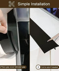 Installing Silicone Stove Gap Cover 25 Inch Long For Between Oven And Countertop Extra Wide Gap Filler Strips