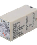 Adjustable Time Relay H3Y with transparent dial and brass terminals for precise DIY timing applications.
