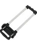 Adjustable Aluminum Telescopic Luggage Handle Replacement For Suitcases Built To Last Grab And Go Travel Accessory With Easy Grip 93.5 Cm By 16 Cm Black Finish, black aluminum handle
