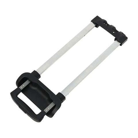 Adjustable Aluminum Telescopic Luggage Handle Replacement For Suitcases Built To Last Grab And Go Travel Accessory With Easy Grip 93.5 Cm By 16 Cm Black Finish, black aluminum handle