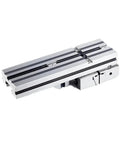 6 Inch Rock Solid Machine Vise With Precision Hardened Steel Flat Jaws For CNC Milling And Lathe Workholding side view of the flat jaws.