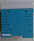 Rock Solid Din Rail Switching Power Supply Kickin Out 100 Watts Of Clean 48VDC Current front view in blue casing, compact design.