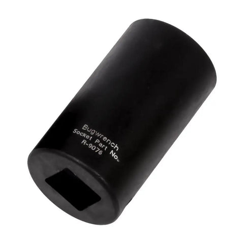 Impact-grade utility tool, Penta Socket 13 Sixteenths Inch Five Point For One Half Inch Drive, made in USA, shown at angle.