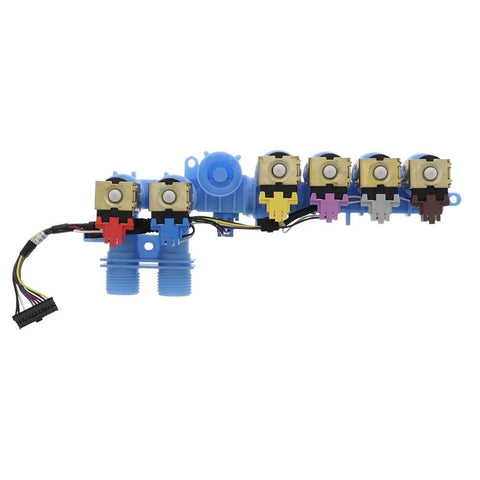 Blue Washer Water Valve Replacement W11188329 With One Year Warranty For Washers Replaces W10465981 Easy Install No Brainer Durable