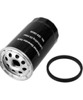 Spin-On Oil Filter 122-0836 For RV QG 5500 7000 Series Generators with gasket, metal and rubber components visible