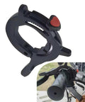 Motorcycle Cruise Control Throttle Booster With Non Slip Grip Silicone Ring Effort Free Throttle Operation Biker Approved Fitment close-up view.